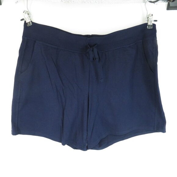 Hanes Pants - Hanes Navy Blue Womens Lounge Shorts XXL Elastic Drawstring Waist NWOT
